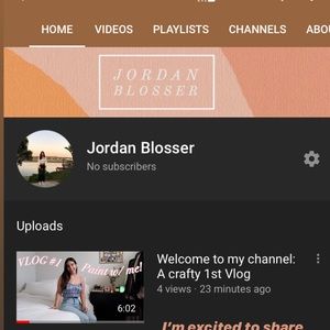 Check out my YouTube Channel / Jordan Blosser